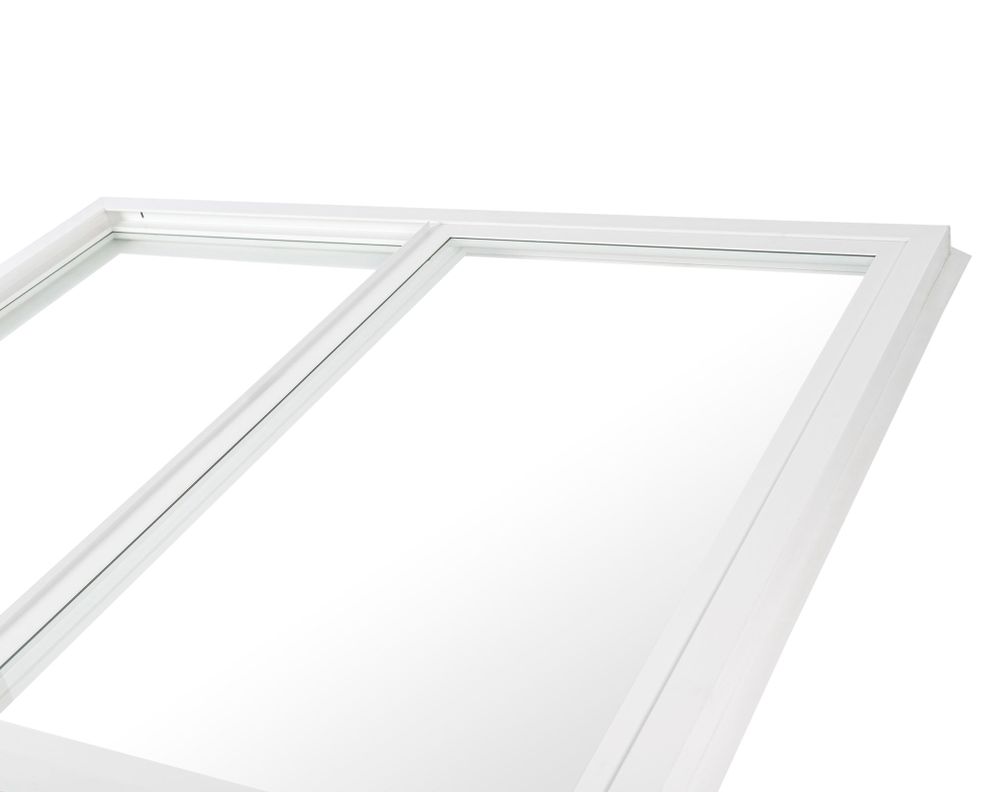 Ventana PVC Simple 91x50 cm Corredera Blanca-2