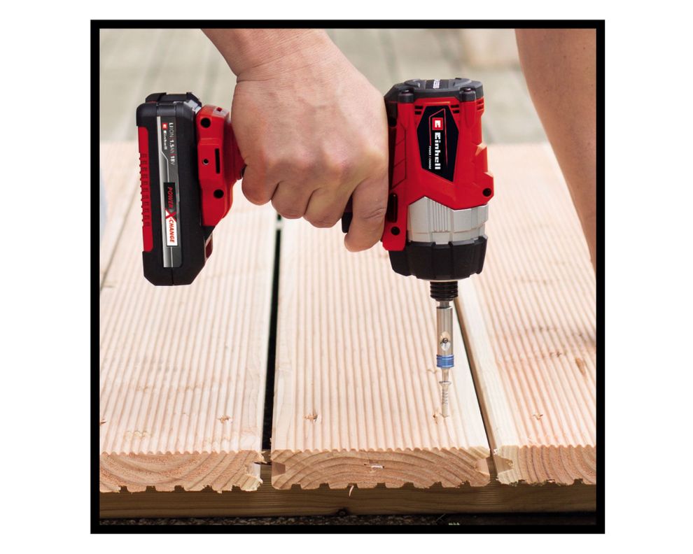 Atornillador de impacto inalámbrico 18V TE-CI 18 Li Solo Einhell-4