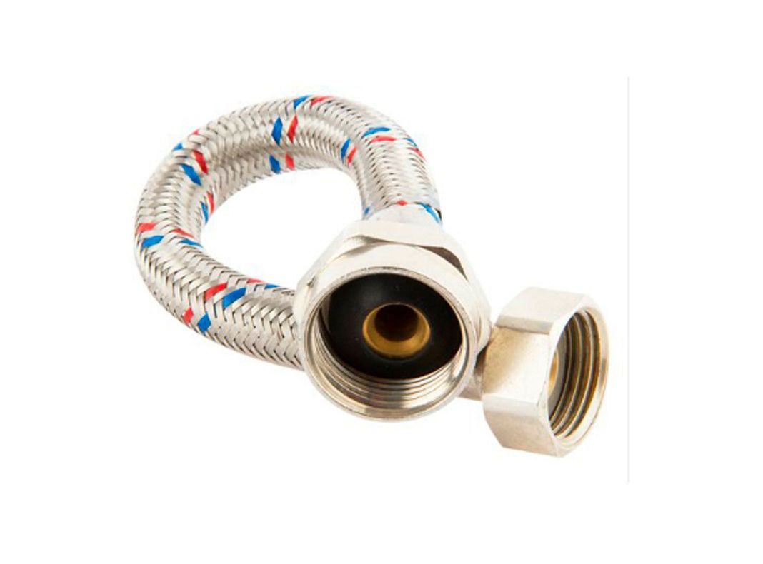 Flexible acero inoxidable 1/2 x 1/2'' HI HI 25 cm Flustem.-0