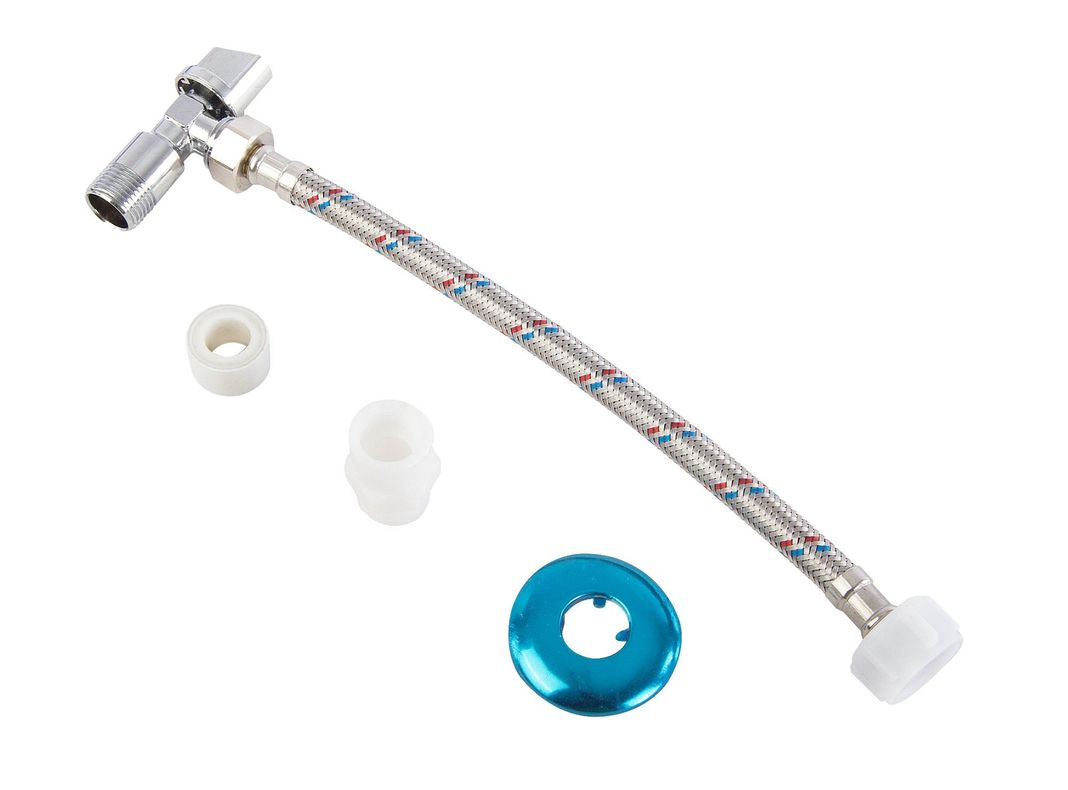 Flexible llave 1/2 x 7/8'' angular 30cm Flustem.-0