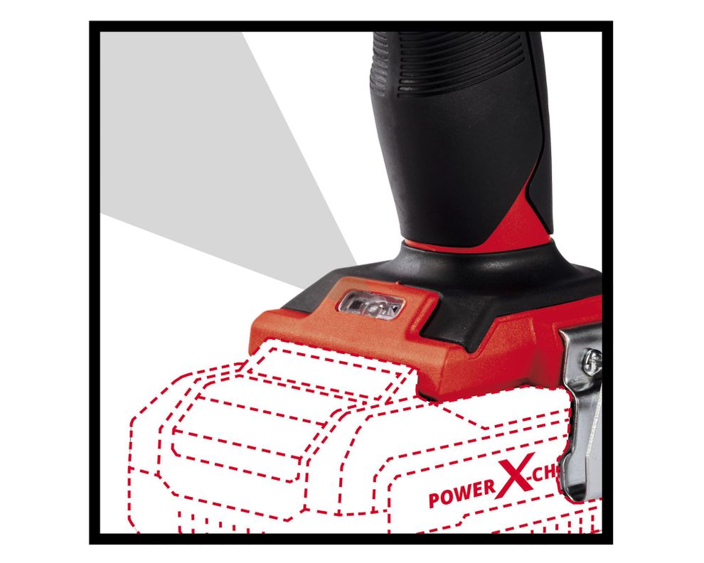 Taladro percutor inalámbrico 18V 13mm PXC TE-CD 18-2 Li solo Einhell-3