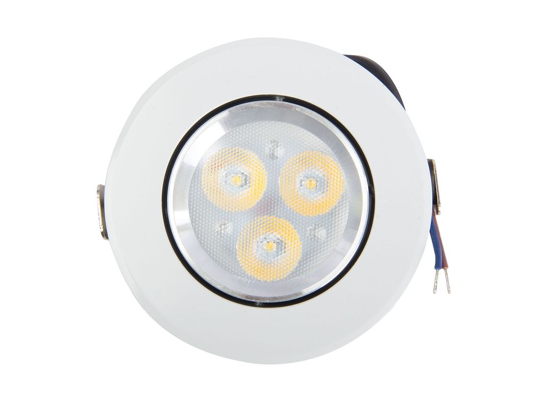 Foco embutido 1L 9 cm LED luz cálida blanco Drl-0
