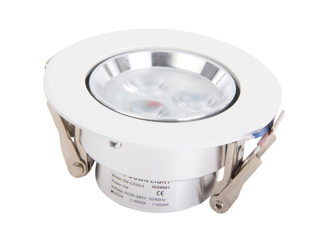 Foco embutido 1L 9 cm LED luz cálida blanco Drl-1