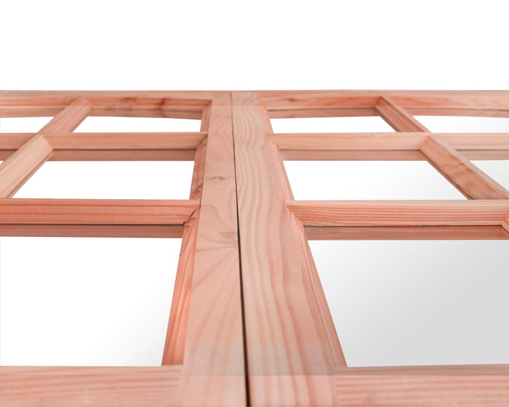 Ventana Madera 120x120 cm Pino oregón-5