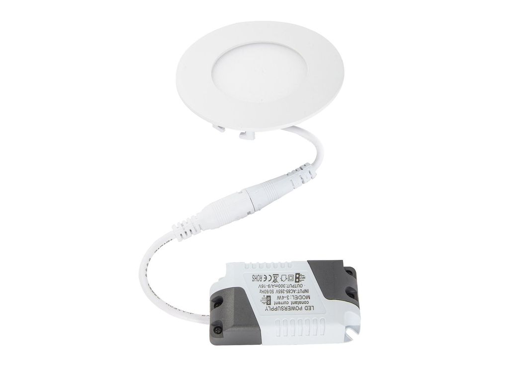Foco panel LED Embutido Redondo 1 Luz 3W-1