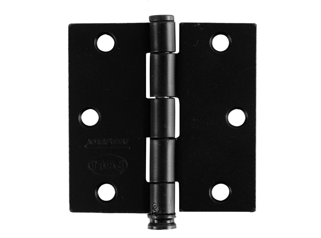 Bisagra 2 mm línea rústica acero Poli-0