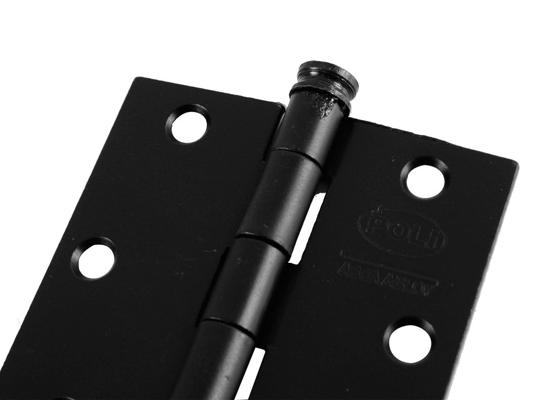 Bisagra 2 mm línea rústica acero Poli-1