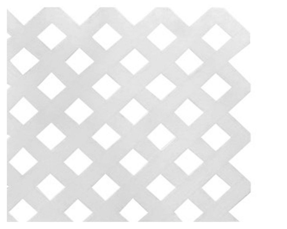 Treillage privacy 122x244 m blanco Dvp-0