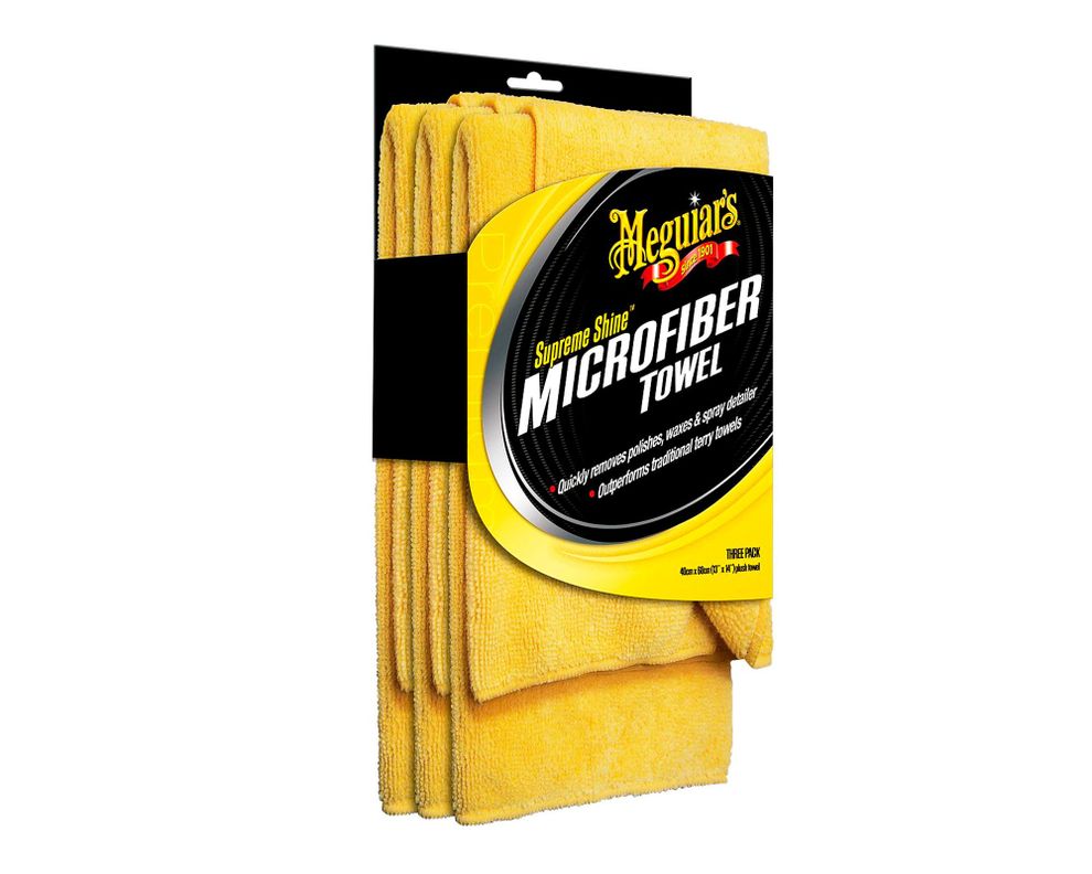 Paño microfibra 40x60 cm Supreme shine 3 unidades Meguiar's-0
