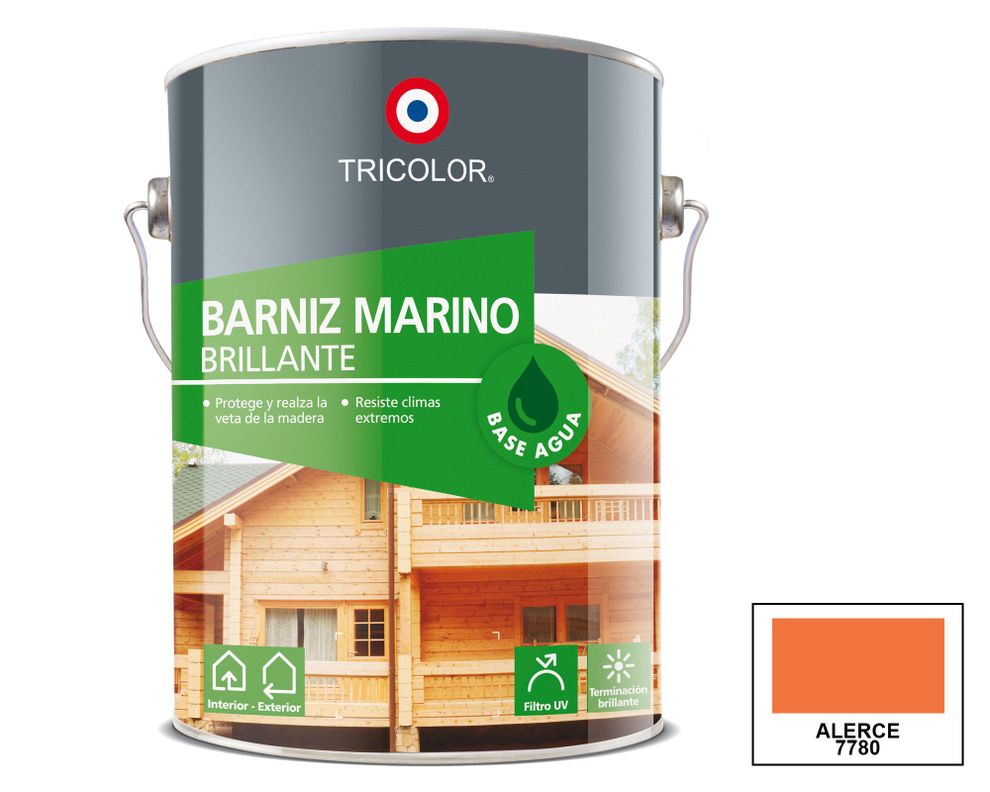 Barniz marino 1 galón alerce brillante Tricolor-0