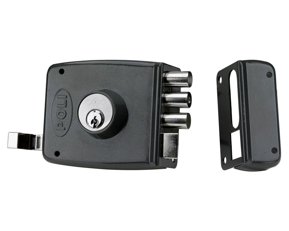 Cerradura sobreponer 2201 40 mm negro-2