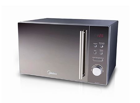 Microondas digital 20 litros Mirror Plus 20 gris Midea-1
