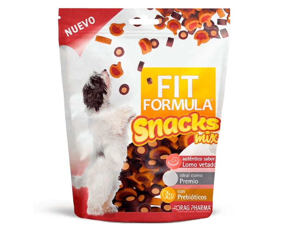 Snack perro 65 gr lomo vetado Fit Formula-0