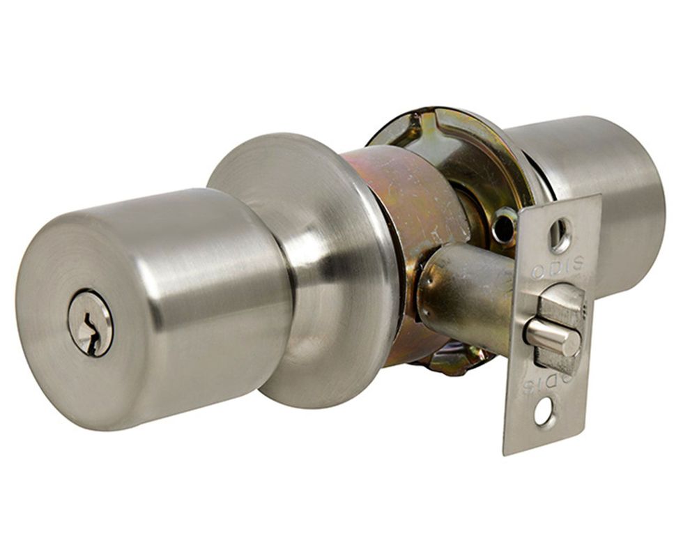Cerradura embutir pomo dormitorio 205 acero inoxidable Odis-3
