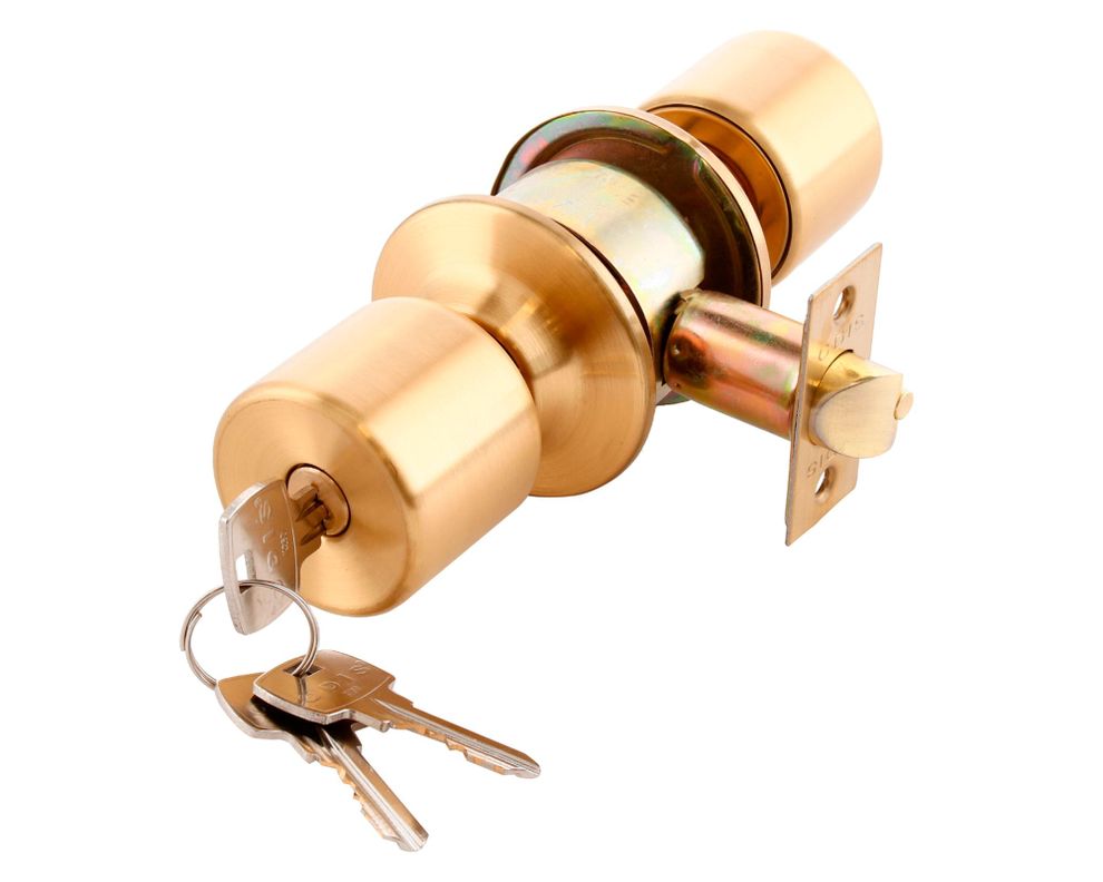 Cerradura embutir pomo dormitorio 205 bronce satinado Odis-2