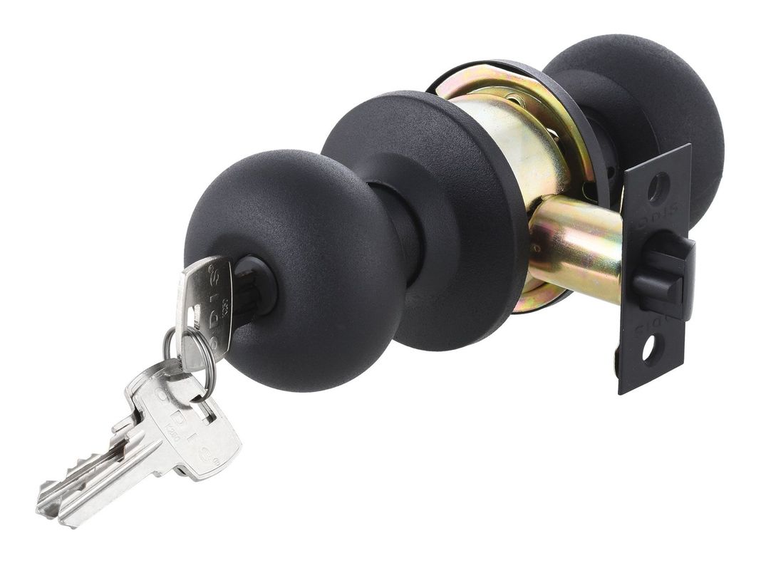 Cerradura embutir pomo acceso interior 206 negro mate Odis-3
