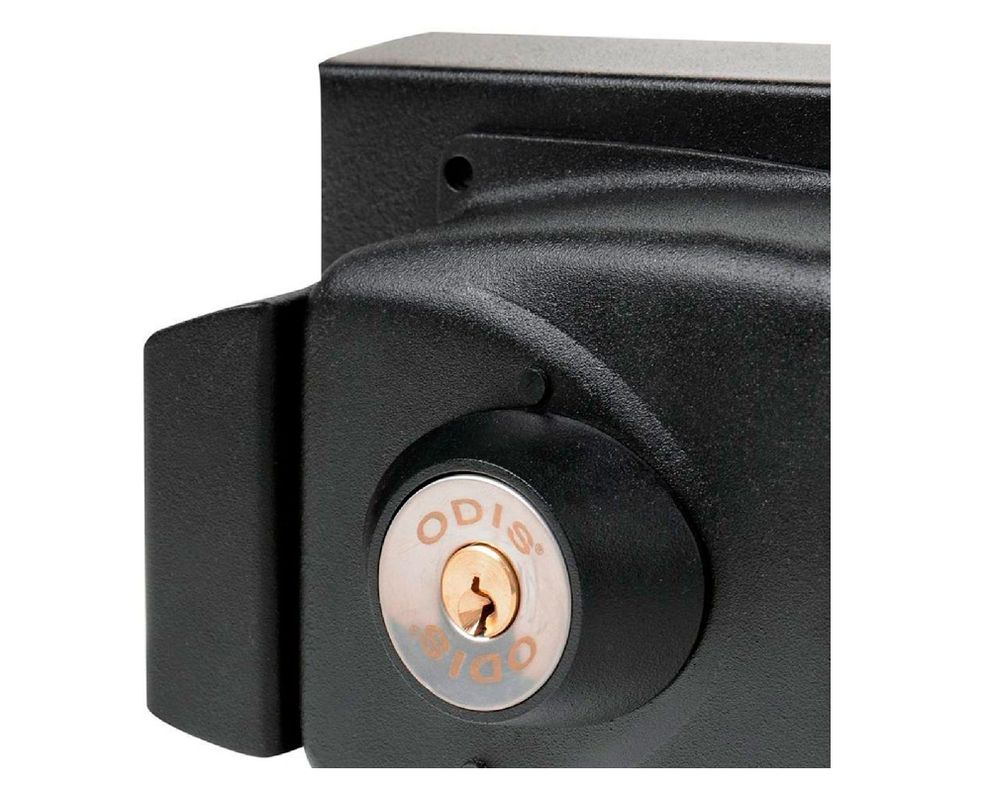 Cerradura sobreponer puertas de 30 mm 773 negro Odis-2