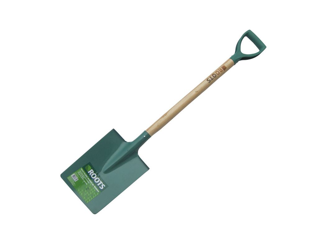 Pala plana mango de madera Roots-0