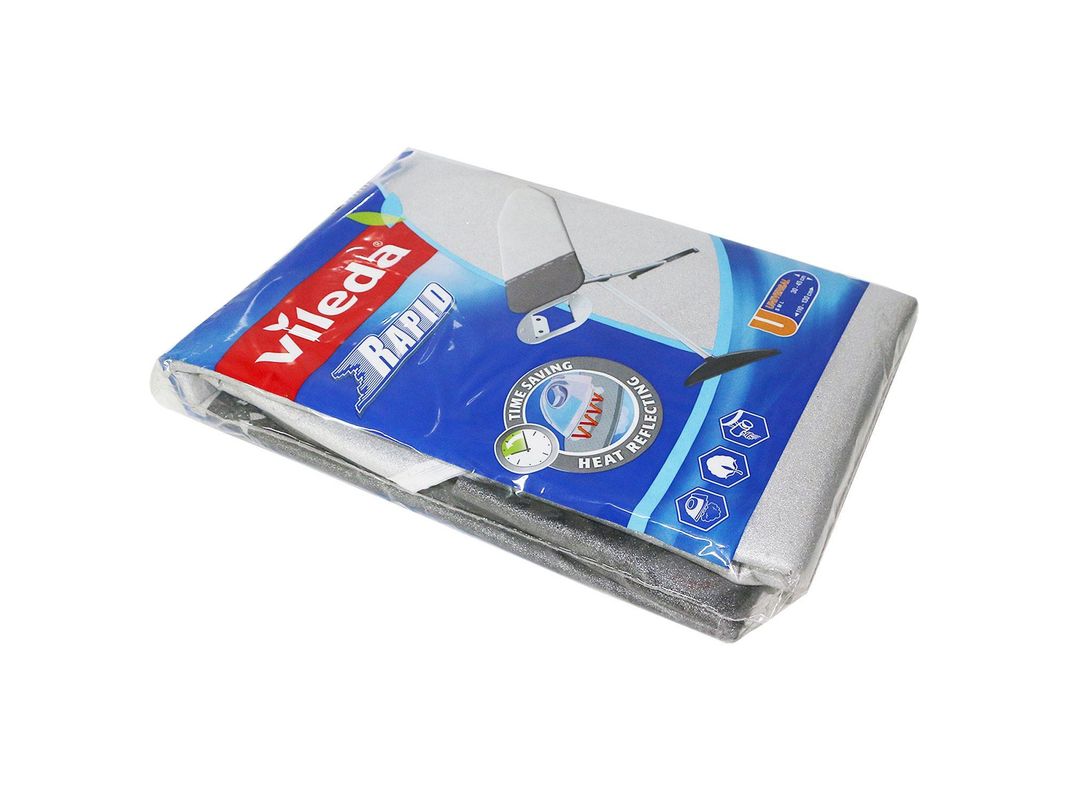 Funda tabla planchar 130x45 cm Rapid metálica Vileda-0