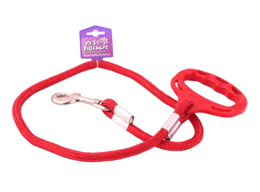 Traílla cordón con mango L Pets&Friends-2