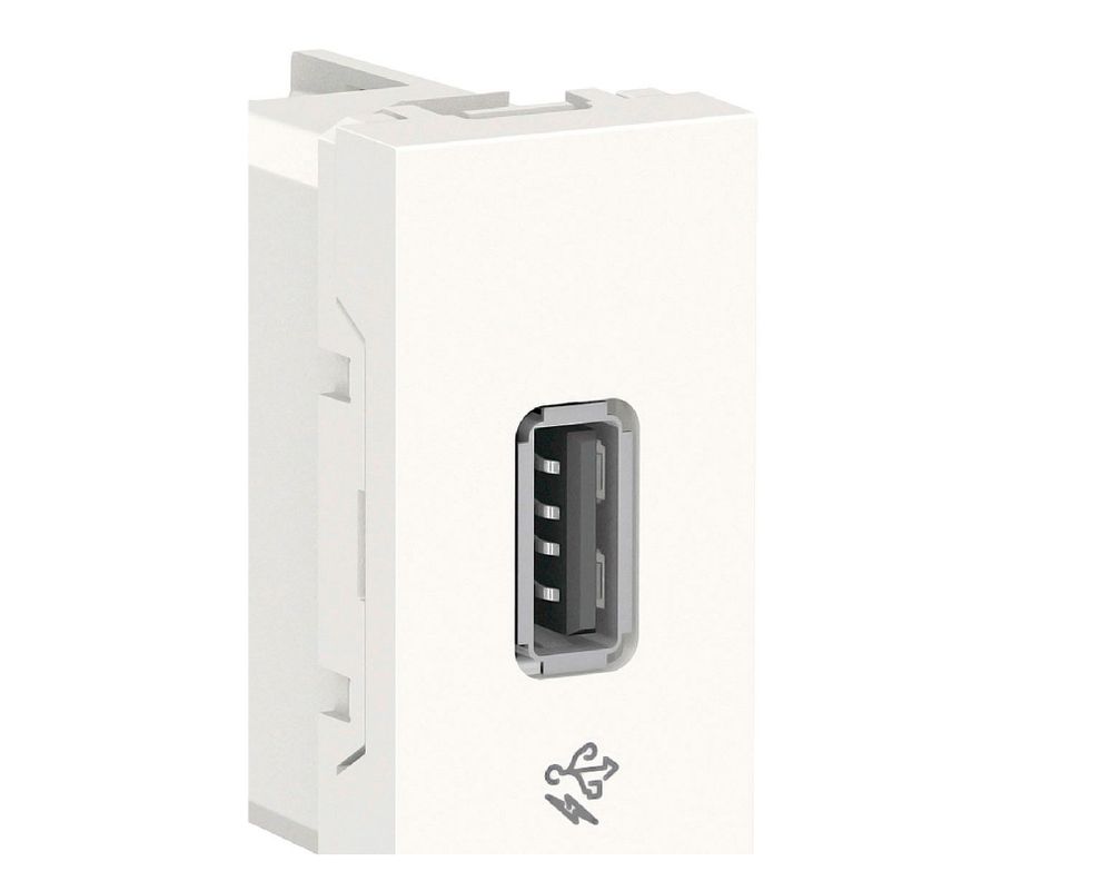 Módulo USB 1A Orión blanco Schneider-1