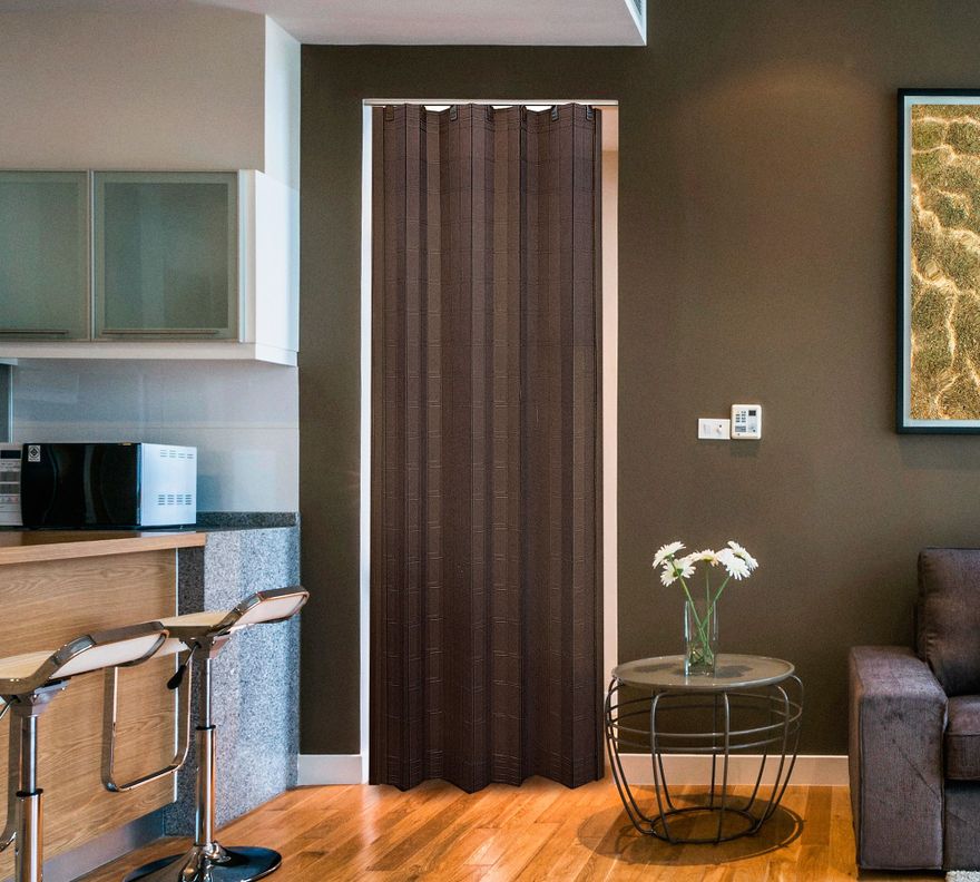 Puerta Plegable MDF Wengue 90x200 cm Termosole-0