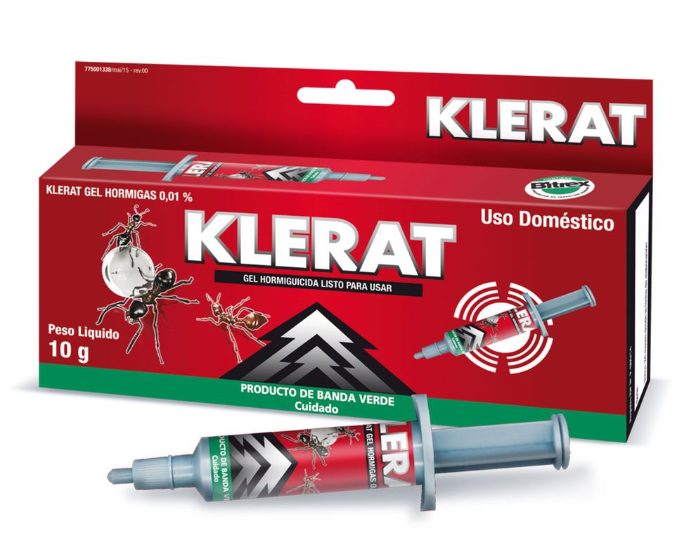 Gel hormiguicida 10 gr Klerat-0