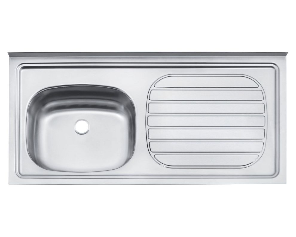 Lavaplatos sobreponer izquierda Standard inox Tramontina