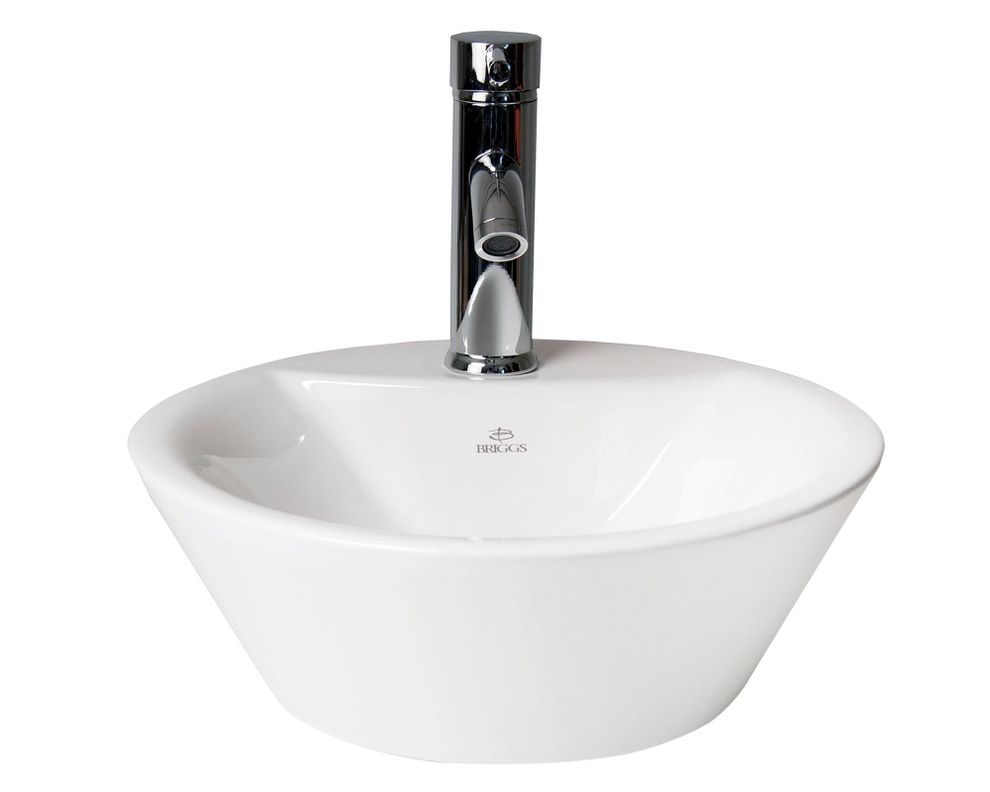 Lavamanos sobreponer 39,2 cm Lugano Briggs-0