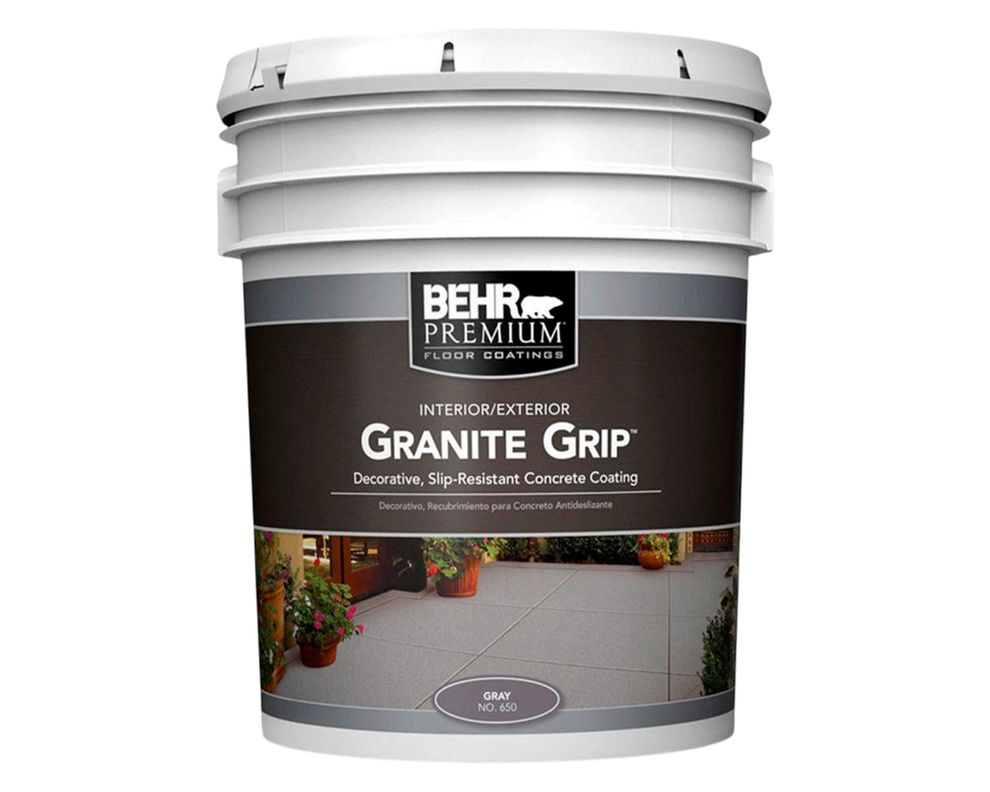 Pintura piso 1 tineta Granite Grip beige Behr-0