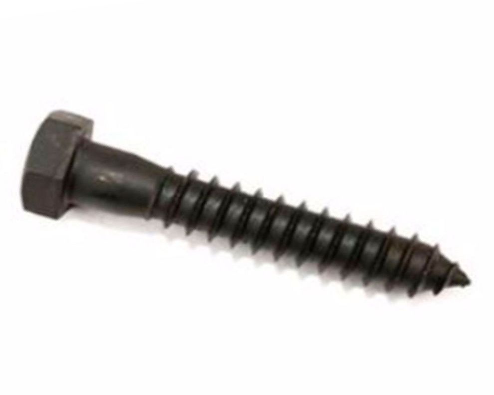 Tornillo Tirafondo 1/4 x 1 1/2’’ pavonado 25 unidades Imporper.-0