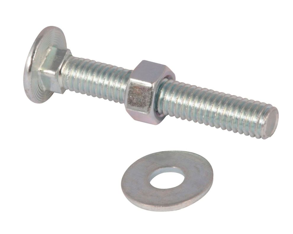 Perno coche 3/8 x 2 1/2'' pavonado 20 unidades Imporper-0