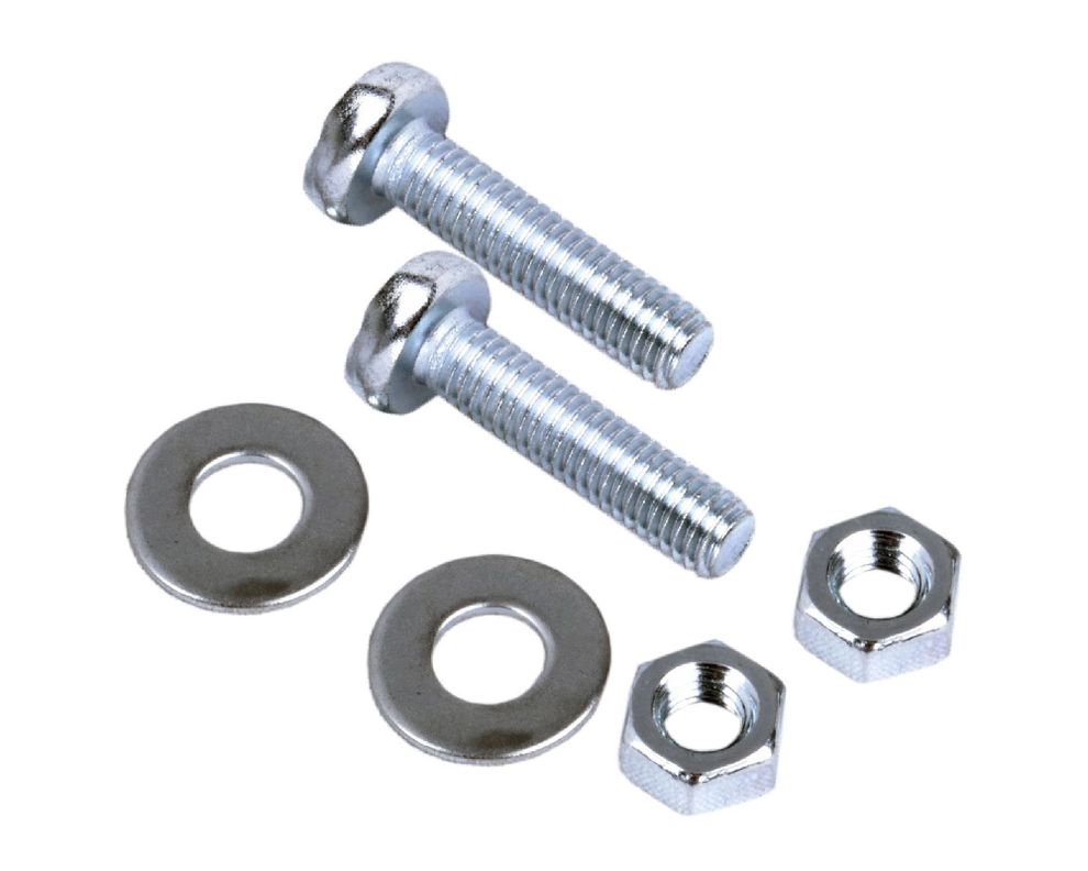 Perno cocina doble ranura 6x25mm x10 unidades Imporper-0