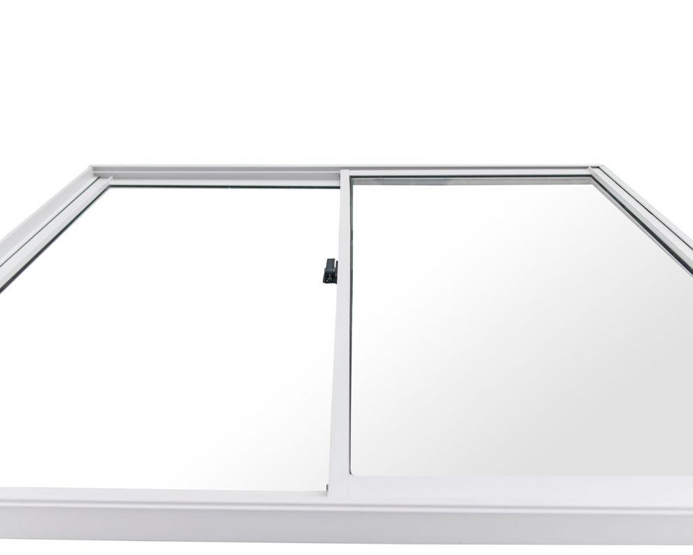 Ventana Aluminio 121x100 cm Corredera Blanca-3