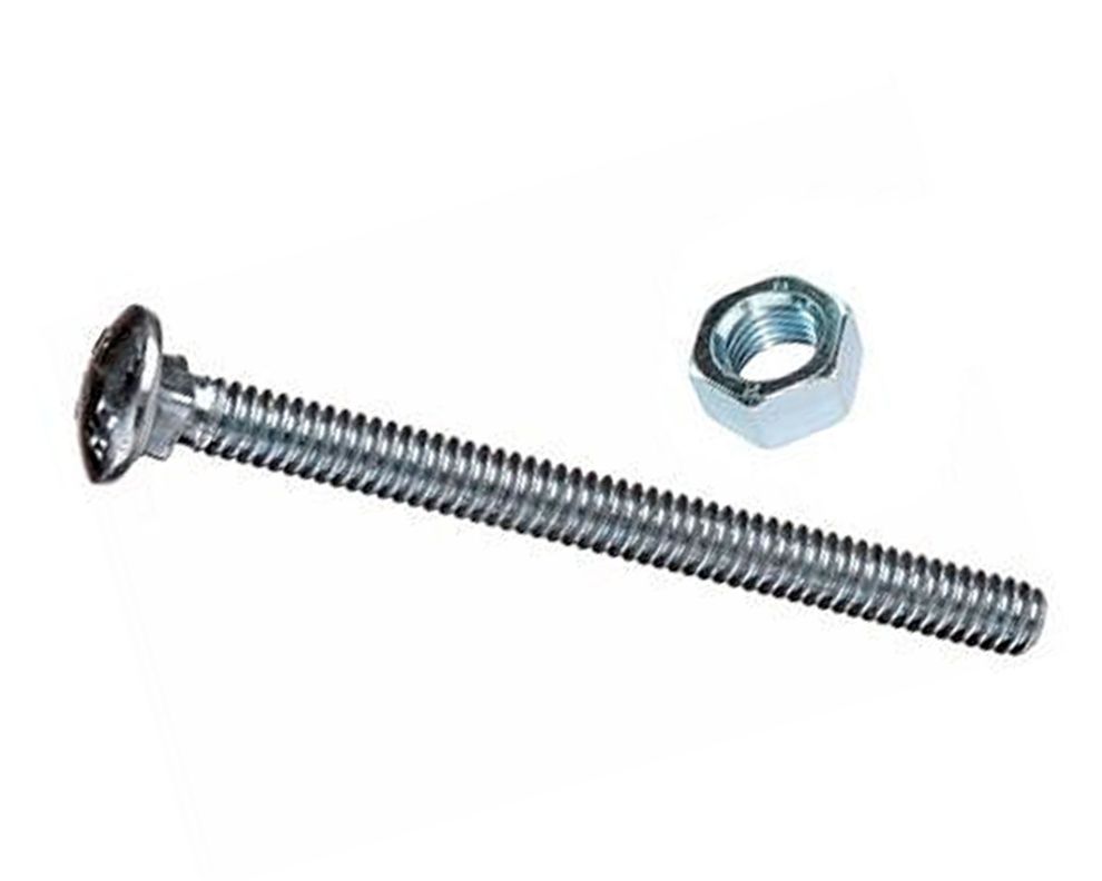 Perno coche 1/4 x4" zincado bolsa 25 unidades Imporper-0