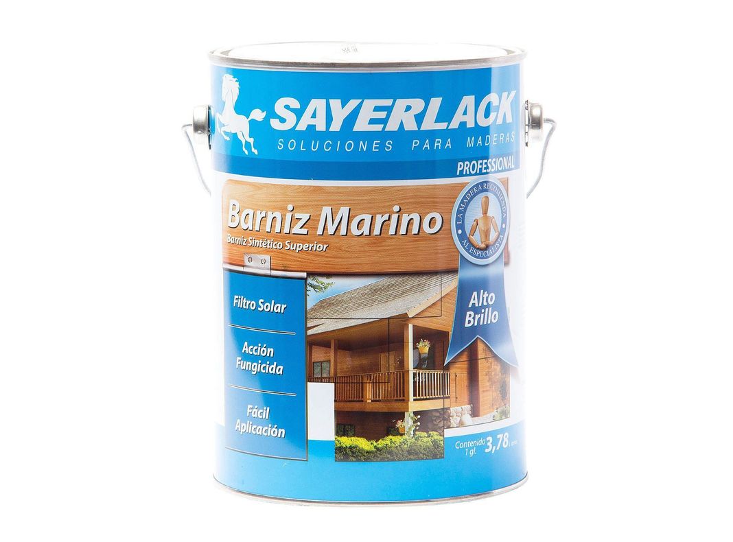 Barniz marino 1 galón Professional alto brillo Sayerlack-0