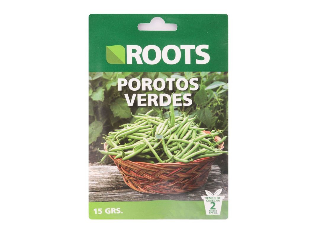 Semillas 15 gr poroto verde Roots-0