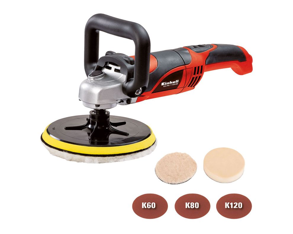 Pulidora de auto 180 mm 1100W CC-PO 110/1E Einhell-1