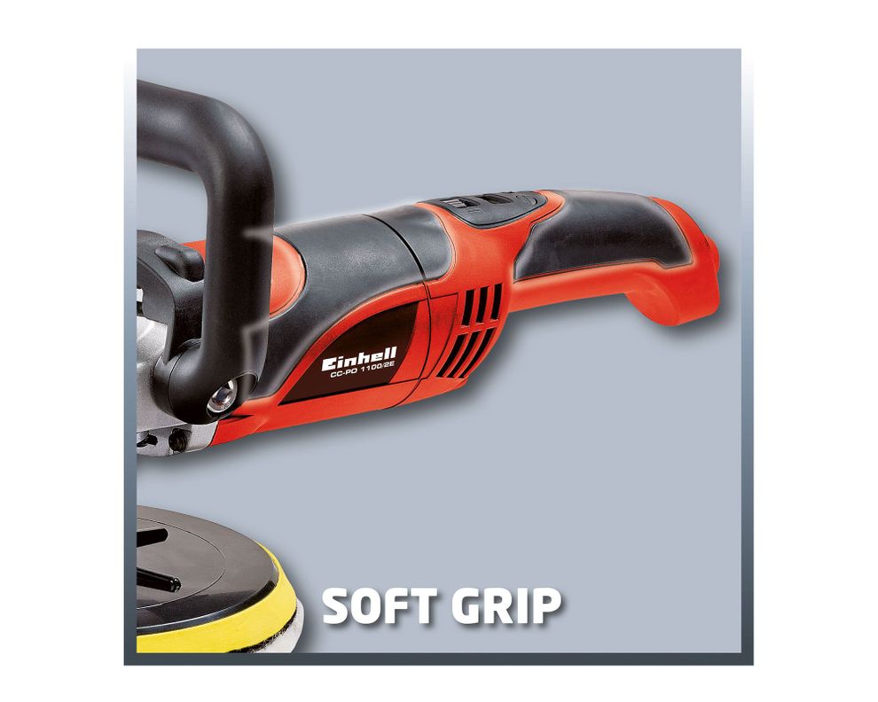 Pulidora de auto 180 mm 1100W CC-PO 110/1E Einhell-4