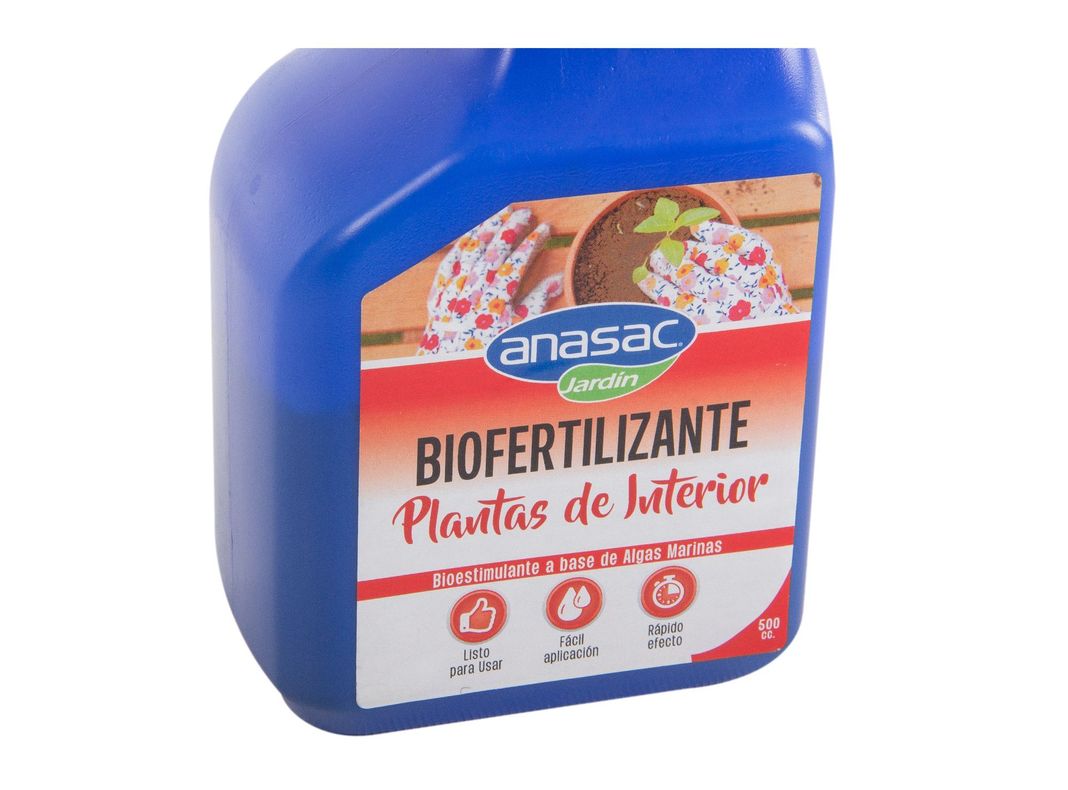 Biofertilizante plantas interior 500 ml Anasac-3
