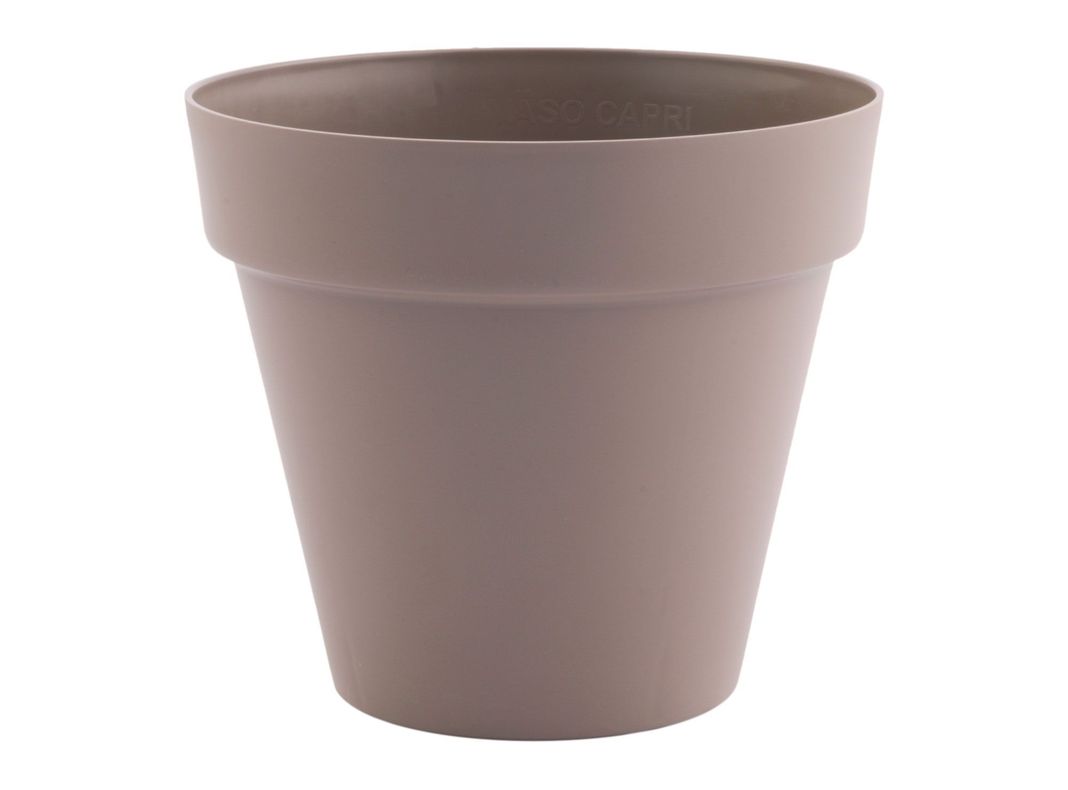 Macetero 16 cm Capri taupe Outzen-0