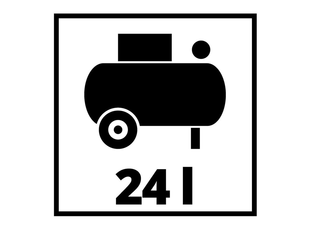 Compresor 2 HP 24 lt TC-AC190/24/8 Einhell-8