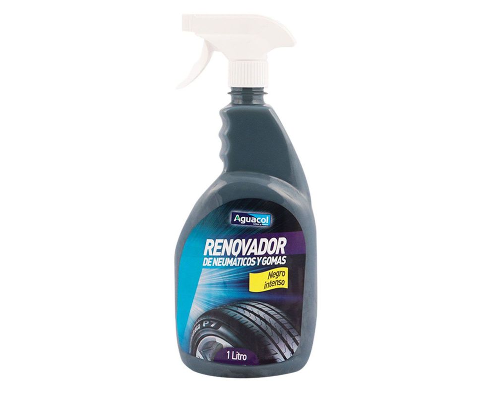 Renovador neumático 1 litro negro intenso Aguacol-0