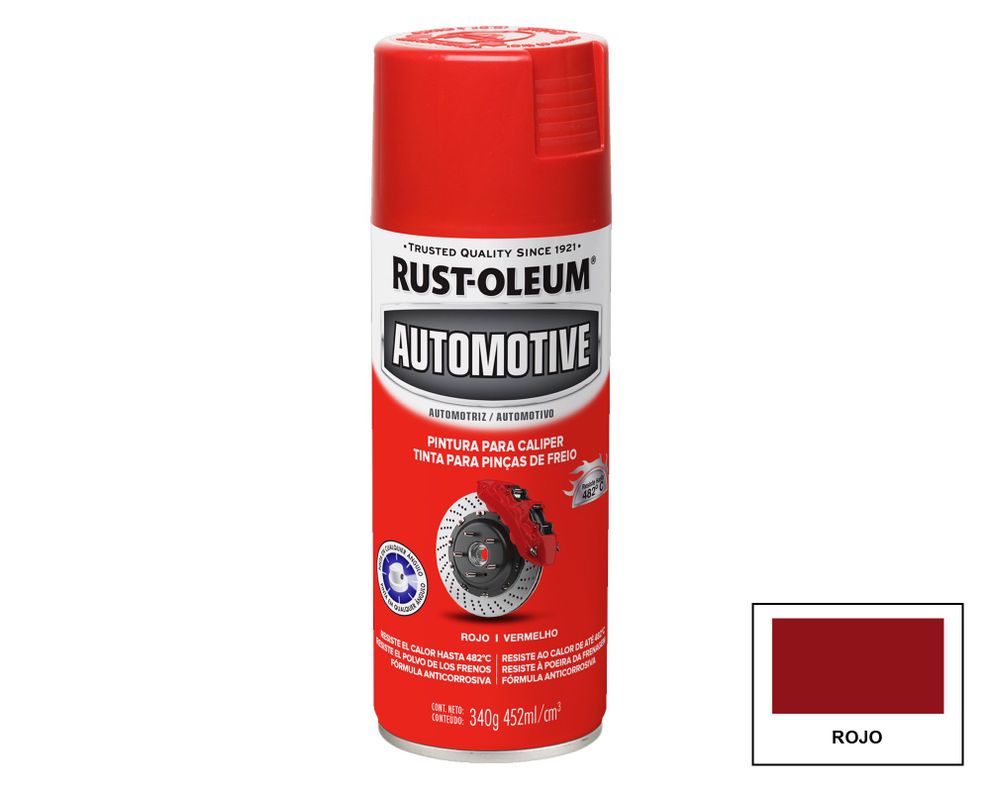 Pintura spray 453 ml Caliper rojo Rust-Oleum-0