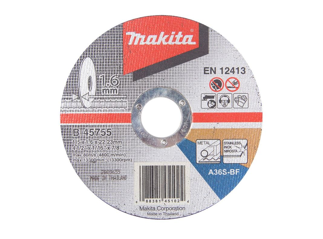Disco corte metal B-45755 Makita-0