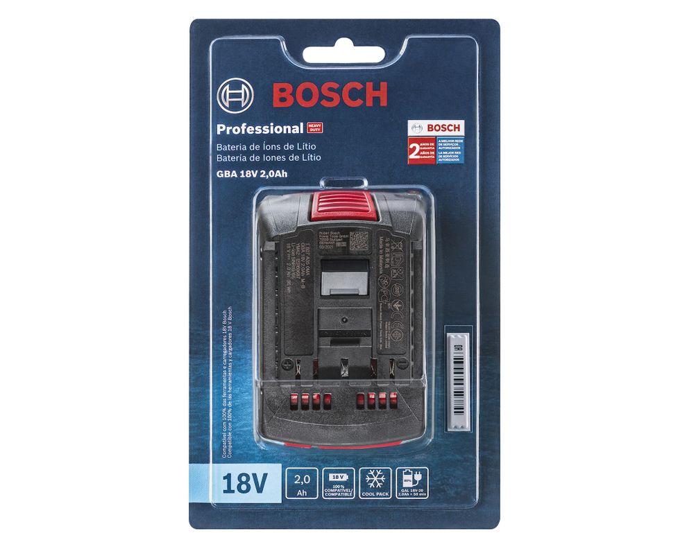 Batería 2,0 Ah 18V GBA 18V Bosch-3