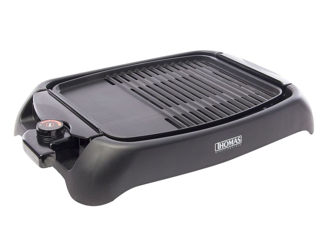 Parrilla eléctrica 1000W TH-180 negro Thomas-1