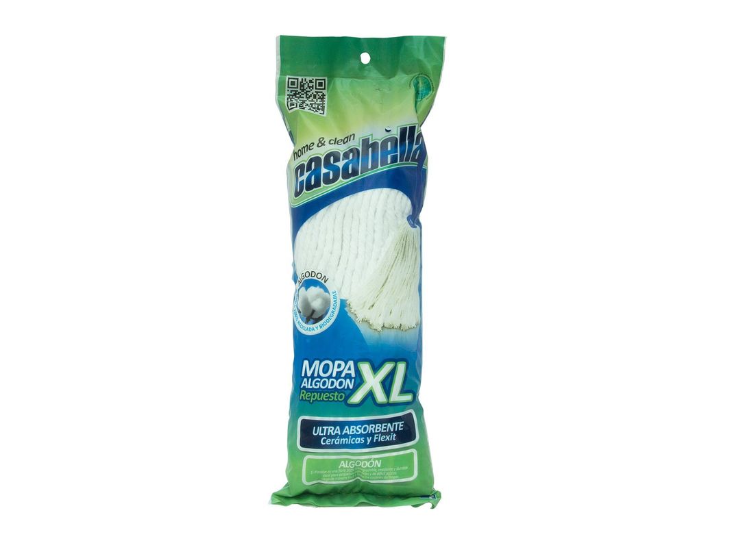 Repuesto mopa Xl algodón Casabella-0