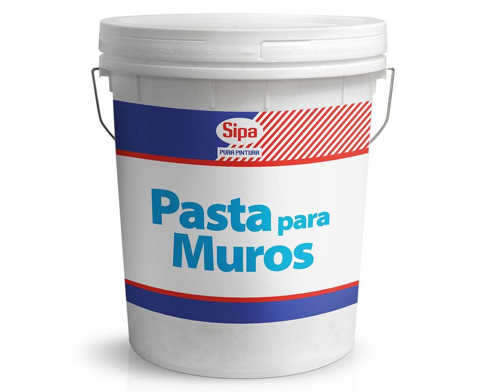 Pasta muro 1 tineta blanco mate Sipa-0