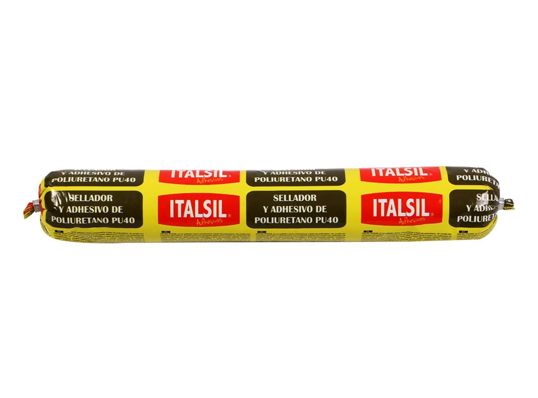 Sellador poliuretano 600 ml PU40 blanco Italsil-0